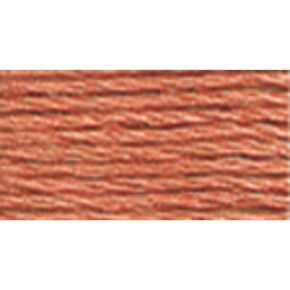 DMC 117-3778 Mouline Stranded Cotton Six Strand Embroidery Floss Thread, Light Terra Cotta, 8.7-Yard
