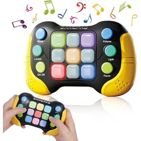 Fast Push Game Pop Fidget Toys for Kids, Upgraded Funny Toys for Kids 3-12 for Girls and Boys Bubble Stress Machine, Handheld Puzzle Game Sensory Toys