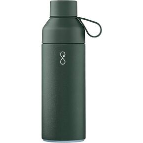 Ocean Bottle - Recycled Stainless Steel Drinks Reusable Water Bottle - Eco-Friendly & Reusable - Forest Green - 34 oz