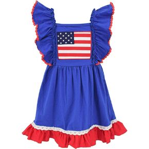 Unique Baby Girls Smocked Holiday Dress for Big Kids and Toddler Outfit Clothes with Embroidery