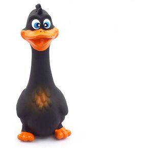 Pets Dog Toys Screaming Chicken Squeeze Sound Toy Dog Squeaker Chew Training Toy for Medium and Small Dogs (Black)