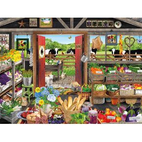 Ceaco - Tracy Flickinger - Country Market - 500 Piece Jigsaw Puzzle