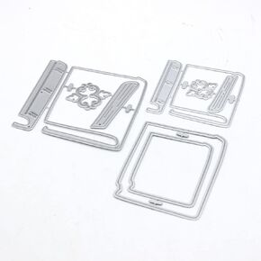 KSCRAFT Cute Books Embellishments Metal Cutting Dies Stencils for DIY Scrapbooking/Photo Album Decorative Embossing DIY Paper Cards