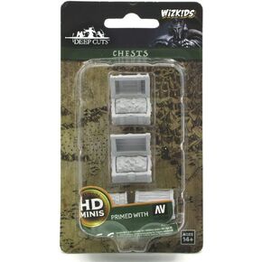 WizKids Deep Cuts Unpainted Miniatures Terrain: Wave 2: Chests