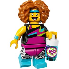 Lego Minifigures Series 17 - #14 Dance Instructor Minifigure - (Bagged) 71018