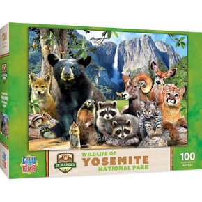 MasterPieces 100 Piece Jigsaw Puzzle for Kids - Audubon Spring Gathering-14"x19"