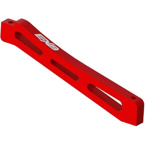 دعامة هيكل من الألومنيوم في المركز الأمامي من ARRMA، 98 ملم أحمر: EXB، ARA320564