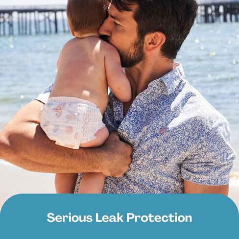 حفاضات السباحة الفاخرة من Hello Bello - مقاس صغير (16-28 رطلاً)، تصميمات لطيفة للغاية على شكل جراد البحر، عبوة ضخمة مكونة من 20 قطعة in Kuwait