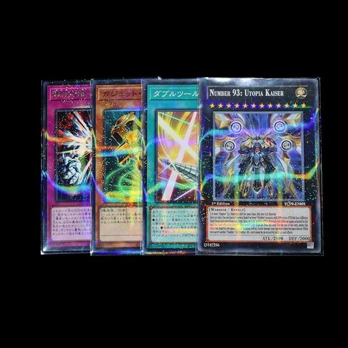 100 قطعة من حافظة بطاقات التحميل العلوية للبطاقات الرياضية الواقية من بيني لحماية جيب بطاقة التداول (65 × 90 مم، نقاط) in Kuwait