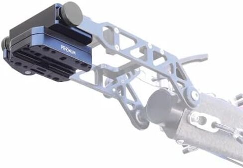 PROAIM Quick Release 3TR Gimbal Mount for Ronin/M/MX/ & MōVI (M5/M10/M15/PRO). for Proaim Fraser 20ft Fraser Camera Crane. Offers Secure Gimbal Camera Setup (QR-R3TR) in Saudi Arabia
