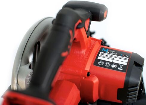 MechanicAnts منشار دائري لاسلكي 20 فولت 6-1/2 بوصة مع بطارية 4.0 أمبير وشاحن سريع، 4500 دورة في الدقيقة، محرك بدون فرش، شفرة واحدة in Kuwait