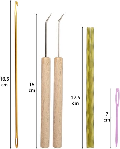 مجموعة أقلام الحياكة المنوال، خطافات تلوح في الأفق، خطافات كروشيه للمبتدئين والخبراء، الحياكة والكروشيه in Kuwait