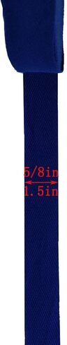 Cotton Twill Tape Herringbone Tape 1 Inch 100 Yards Cotton Twill Ribbon 20 Colors Mixed for Sewing Binding Gift Wrapping Craft DIY (1 inch(2.5 cm), Mixed Color) in Kuwait
