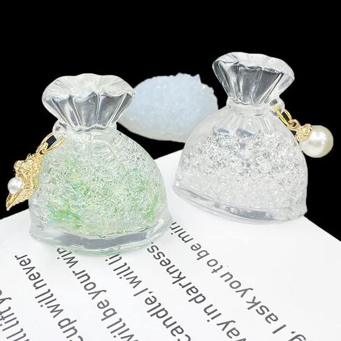 Playing Mold Crafts Molds for Epoxy Resin, 3Pcs 3D Mini Lucky Bag Silicone Epoxy Molds for DIY Resin Casting Desktop Home Decoration Craft Ornaments Lucky Charms Keychain Jewelry Car Pendant Making in Kuwait
