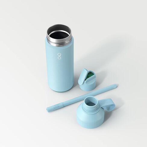 Ocean Bottle - Recycled Stainless Steel Drinks Reusable Water Bottle - Eco-Friendly & Reusable - Forest Green - 34 oz in Saudi Arabia