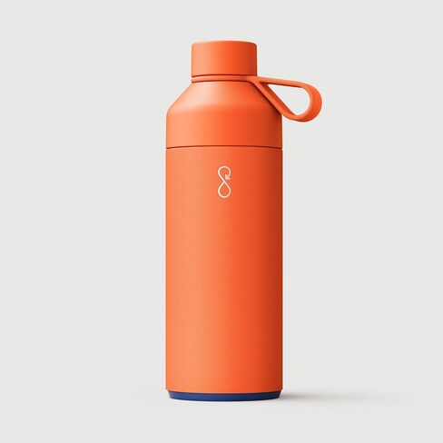 Ocean Bottle - Recycled Stainless Steel Drinks Reusable Water Bottle - Eco-Friendly & Reusable - Forest Green - 34 oz in Saudi Arabia