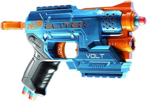 مسدس Nerf Elite 2.0 فولت SD-1 - 6 سهام نيرف الرسمية، واستهداف شعاع الضوء، وتخزين سهمين، وقضبان تكتيكية للتخصيص للمعركة in Saudi Arabia