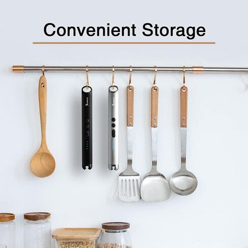 SUPRUS Candle Lighter with LED Torch Arc Windproof Flameless Lighter USB Rechargeable Lighter with LED Battery Display for Candle, Fireworks, BBQ, Kitchen, Grill (Black) in Kuwait