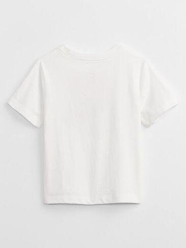 GAP baby boys Short Sleeve Logo T-shirt T Shirt, New Off White, 3-6 Months US in Saudi Arabia