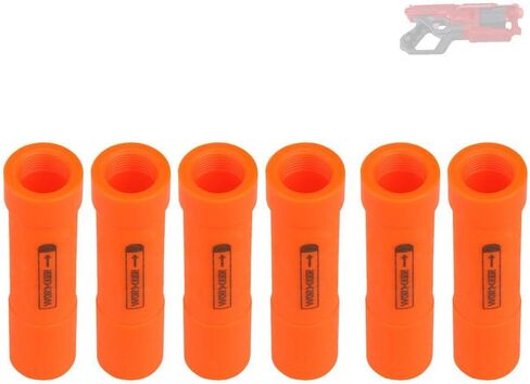 WORKER 6PCS Mega to Elite Darts Adaptor for Nerf N-Strike Elite Mega CycloneShock Blaster Toy in Saudi Arabia