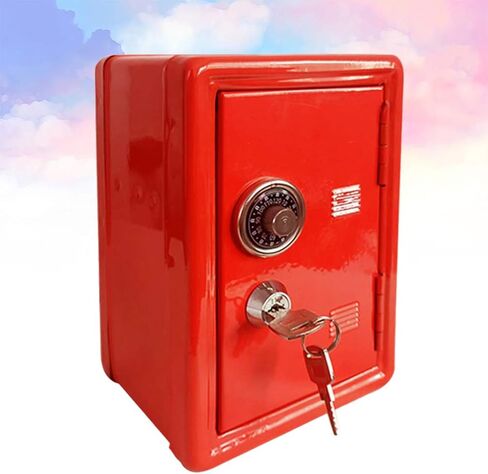 TOYANDONA خزنة معدنية للأطفال حصالة على شكل حيوان صندوق توفير آمن قفل حصالة صندوق تخزين المال سطح المكتب وعاء المال للأطفال الأطفال in Kuwait