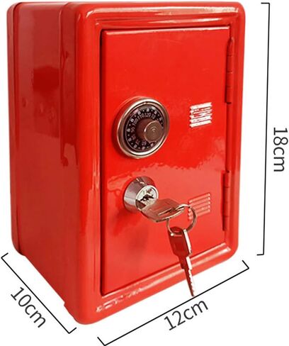 TOYANDONA خزنة معدنية للأطفال حصالة على شكل حيوان صندوق توفير آمن قفل حصالة صندوق تخزين المال سطح المكتب وعاء المال للأطفال الأطفال in Kuwait