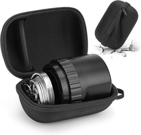 حقيبة حمل Yewltvep لمجموعة سدادة مكنسة ماسون الكهربائية، حقيبة تخزين صلبة لسدادة مكنسة ميسون وكابل USB وفتاحة غطاء الزجاجة وأغطية برطمان ميسون (الجراب فقط) in Kuwait