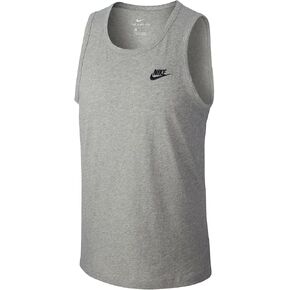 Nike Mens Sports Wear Club - Tank Mens BQ1260-100 Size S White/Black