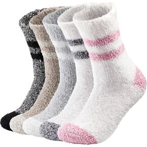 Nimalpal Fuzzy Socks - Fuzzy Socks for Women Fluffy Socks Cozy Warm Socks Slipper Socks Winter Socks for Women Soft Socks