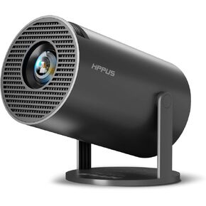 [Auto Keystone] جهاز عرض ذكي مع Android TV 11.0 HIPPUS، جهاز عرض بلوتوث واي فاي 5G يدعم 4K، جهاز عرض أفلام خارجي محمول صغير متوافق مع iOS، Android in Kuwait