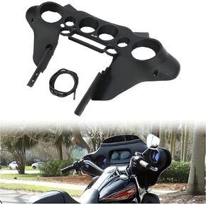 KUAFU Front Outer Batwing Fairing Compatible with 1996-2013 Harley FL Touring Models Upper Outer Fairing Replacement for 58236-96