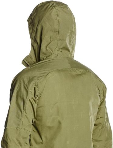 Fjällräven Sten Jacket Coats for Men - Wind and Water Resistant, Fixed Hood Designed to Fit, and Adjustable Tabs at Cuffs Indigo Blue LG One Size in Saudi Arabia