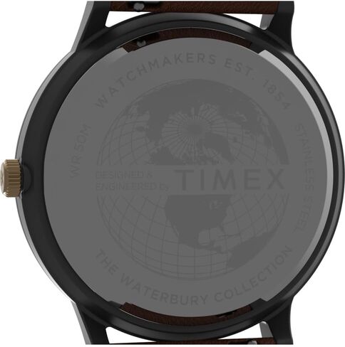 Timex Men's Waterbury Classic Day-Date 40mm TW2U88500VQ Quartz Watch in Saudi Arabia
