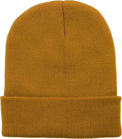 Zando Beanie for Men Women Cuffed Cap Soft Slouchy Beanie Winter Knit Hats Fisherman Beanie Skull Cap Unisex Daliy Beanie in Kuwait