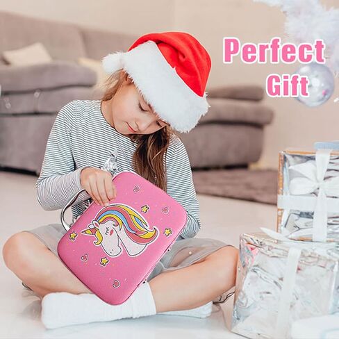 مجموعة مكياج للأطفال للفتيات، مجموعة مكياج تظاهرية، مجموعة مكياج غير حقيقية للأعمار من 3 إلى 12 عامًا هدية عيد الميلاد وأعياد الميلاد للأطفال in Kuwait