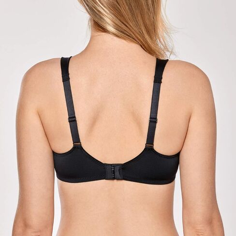 DELIMIRA Women's Minimizer Bra Plus Size Full Coverage Unlined Support Underwire in Kuwait