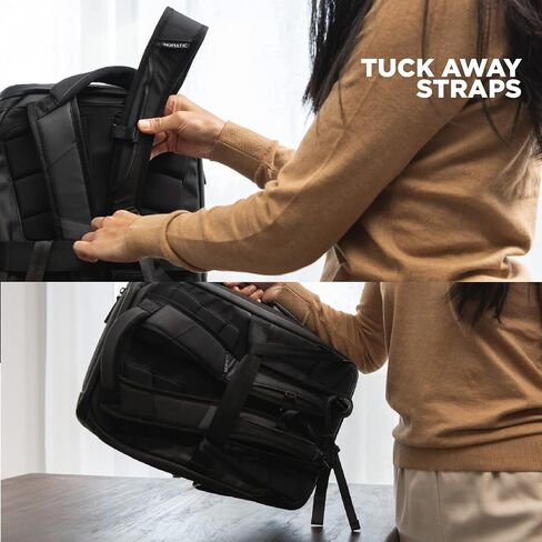 NOMATIC Travel Pack - Mens Travel Backpack - Expandable to 30L - Water Resistant Daypack - TSA-Ready - 16 Laptop in Kuwait