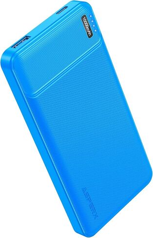 شاحن محمول AsperX بقدرة 22.5 وات 10000 مللي أمبير في الساعة، باور بانك شحن سريع، مخرج USB C، حزمة بطارية خارجية شاحن هاتف محمول لهواتف iPhone وSamsung وAndroid والمزيد باللون الأبيض in Kuwait