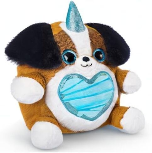 Rainbocorns Sequin Surprise Series 5 Puppycorn Rescue (سجق نادر) من ZURU، حيوانات محشوة قطيفة قابلة للتجميع، بيضة مفاجأة، ملصقات، سلايم حقنة، للأعمار من 3 سنوات فما فوق للفتيات والأطفال in Kuwait