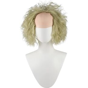 Cosplay Wig Short Rock Spiky Straight Dark Black Heat Resistant Synthetic Hair 30cm Anime Hair