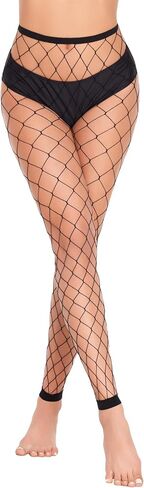 Avidlove Fishnet Stockings Footless High Waist Fishnets Tights Pantyhose for Women in Kuwait