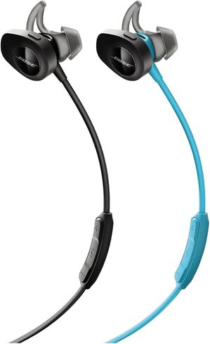 Bose SoundSport, Wireless Earbuds, (Sweatproof Bluetooth Headphones for Running and Sports), Black (Renewed) in Kuwait