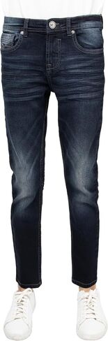 X RAY Boys Distressed Jeans (2T-16), Big Boy & Little Kids Stretch Slim Fit Pants, Ripped Denim Jeans for Boys in Saudi Arabia