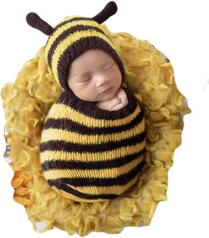 Zeroest Newborn Photography Props Bee Photoshoot Outfits in Saudi Arabia