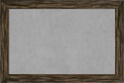 Amanti Art Framed Magnetic Board (30 x 24) Alexandria Rustic Brown Magnet Board, Medium Magnetic Bulletin Board for Office Decor, Mudroom, Kitchen or Organization Drop Zone from WI, USA in Saudi Arabia