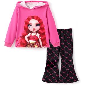 L.O.L. Surprise! Girls Clothes Hoodie and Pant Long Sleeve Sweatshirt Leggings Girls Outfits Sets 2Pcs
