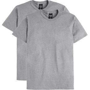 Hanes Men's Nano Premium Cotton T-Shirt (Pack of 2), Deep Royal, X-Large