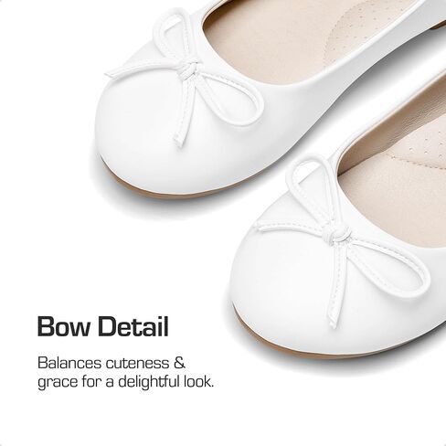 DREAM PAIRS Girls Dress Shoes Fashion Bow Ballet Flats in Saudi Arabia