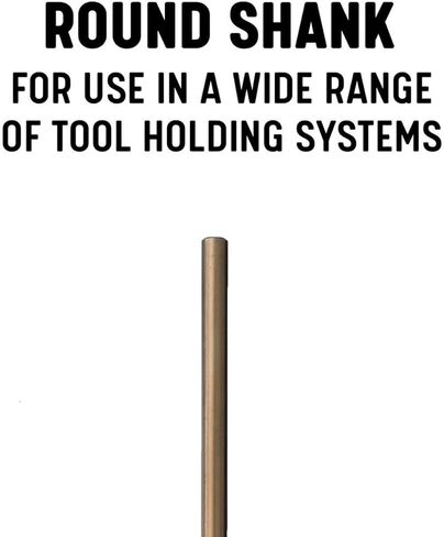 Drill America GLBCOX65/32 5/32" x 6" Cobalt Aircraft Extension Drill Bit, GLBCO Series in Saudi Arabia