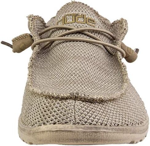 Hey Dude Men's Wally-Sox Wide Beige Size 12 | Men's Shoes | Men Slip-on Loafers | Comfortable & Light-Weight in Saudi Arabia